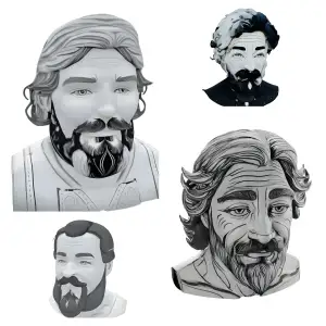 Medieval Heroic Bust Collection