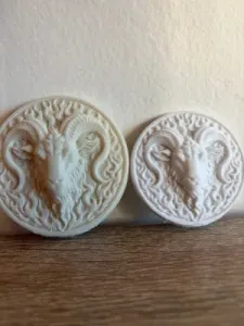 Fire Goat Medallion