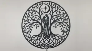 Romantic Tree of Love 2D Wall Art