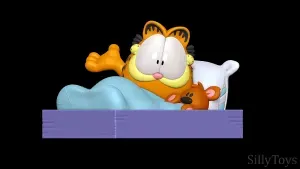 Garfield in Bed