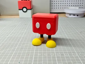 Cartoon Character Creative Storage Box with Lid