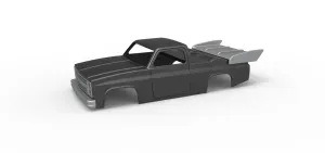 Shell of Dragster Truck Scale 1:25