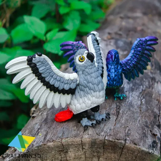 Print in place Flexy African grey — Фото 5 из 9