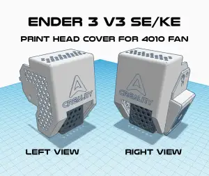 Ender 3 V3 SE Print Head Upgrade Version 1
