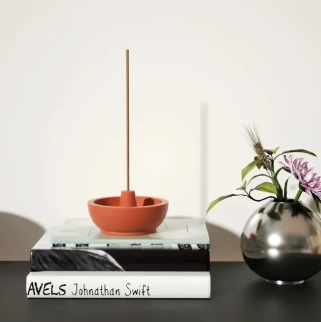 Incense stick Holder Minimalist Round Incense Burner — Фото 2 из 5