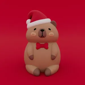 Christmas Special - Kawaii Capybara 01