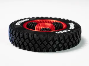 Functional Off Road Tire Fidget Spinner with Planetary Gears