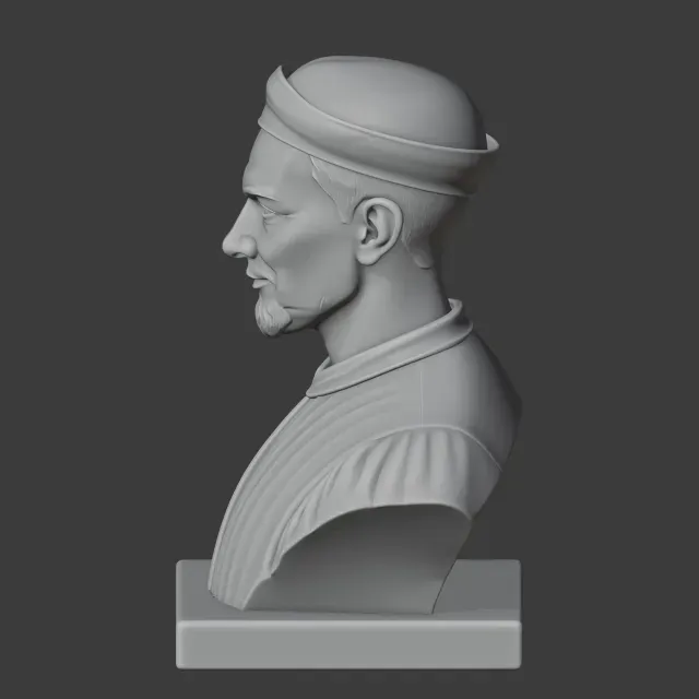Niccolo Machiavelli Bust — Фото 6 из 8