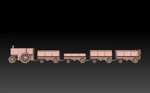 Fowler B5 Armoured Road Train