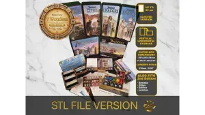 Insert for 7 Wonders 2nd Edition – Base Game and expansions