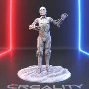 C-3PO Fan Art Sculpture – The Iconic Protocol Droid
