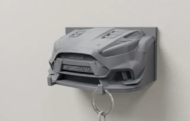 Ford Focus RS Key Holder - Functional Car Wall Art