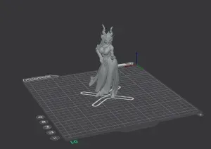 Warlock-15CM; Black Flame Warlock