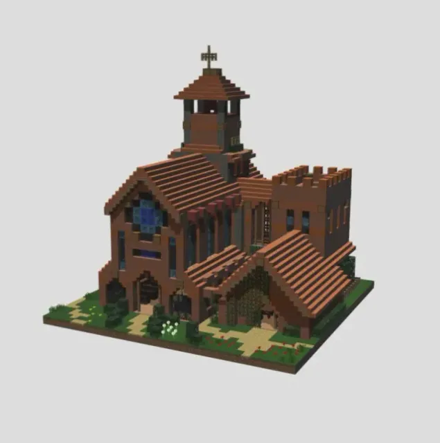 Minecraft Cathedral — Фото 2 из 4