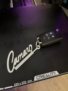 Camaro emblemm for key