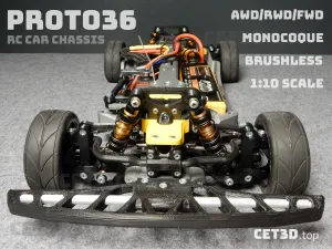 PROTO36 RC Car Chassis