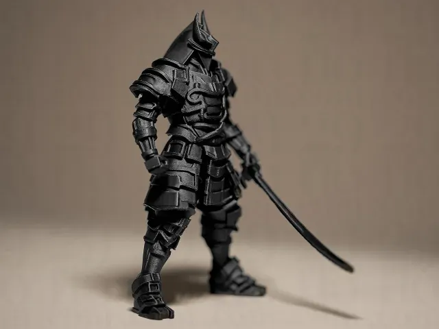 Samurai Warrior Figurine — Image 3 of 7