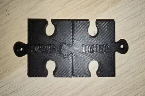 key chains puzzle pieces for couples
