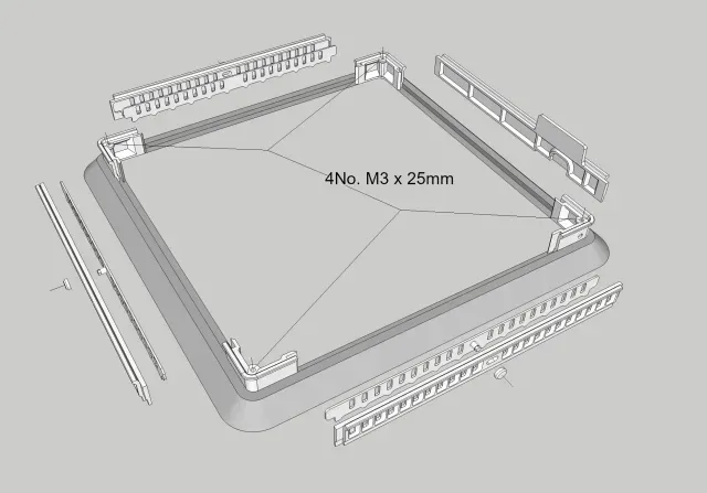 K1C Vented Riser with side filament hole — Фото 7 из 9