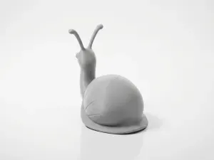 Snail Figurine Animal Sculpture 3D Printable