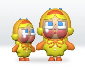 Duck you STL file Crybaby Crying Again Series STL,3mf file