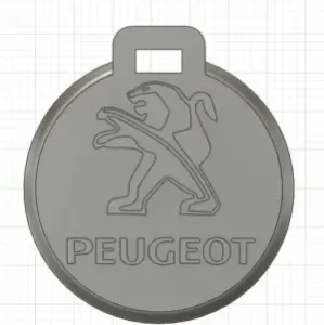 Pendentif porte clé Peugeot / Peugeot Key ring ornement