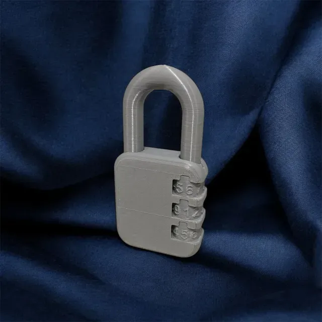 Combination Padlock - UPDATED VERSION — Image 3 of 9