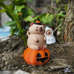 Halloween Special - Capybara with Pumpkin