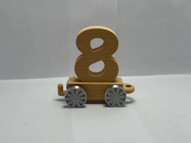Number Train 8 Educational Toy — Image 8 of 9