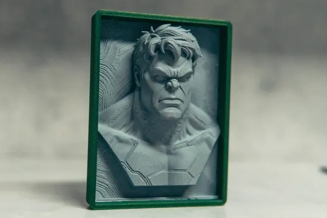 The Hulk - Unified Bas Relief Art — Фото 3 из 7