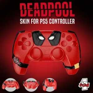 DEADPOOL PS5 BOOTY CONTROLLER (decorative) 3MF file included