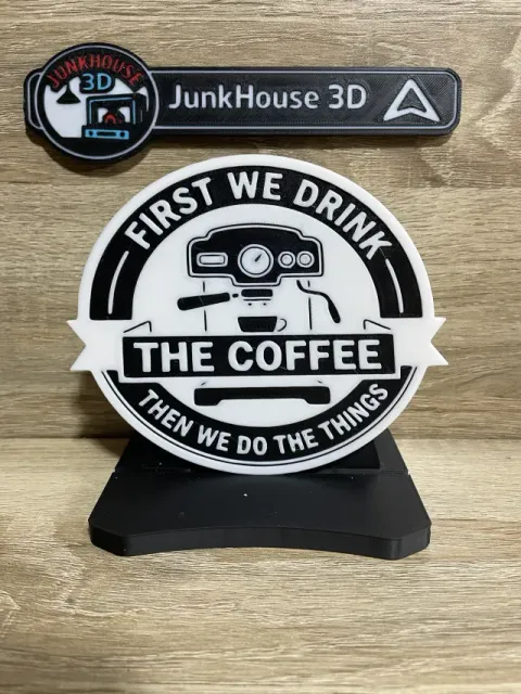 Coffee first...