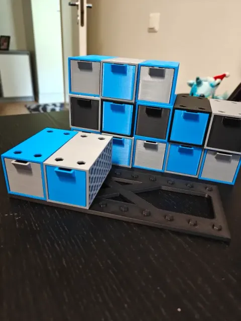 HexBox - Modular, Stackable and Customizable storage system — Image 6 of 9