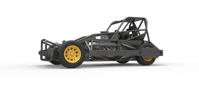 New Zealand Superstock car Base Version 2 Scale 1:25 — Image 2 of 9