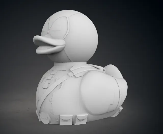 Cute Deadpool Rubber Duck — Фото 4 из 9