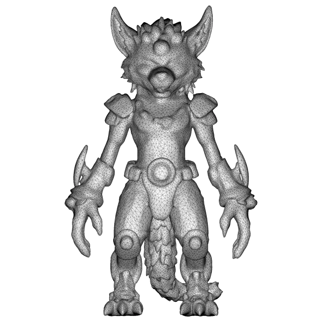 Fierce Fox-Oni Guardian — Фото 5 из 9