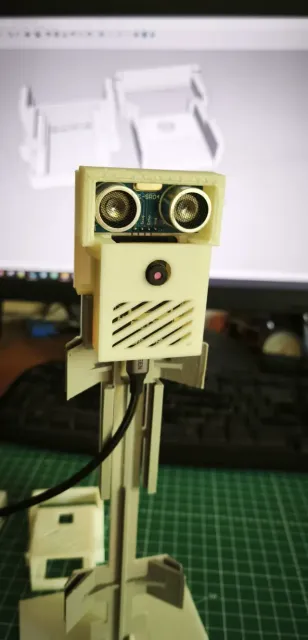 ESP32-CAM + HC-SR04 Enclosure v06 — Image 2 of 7
