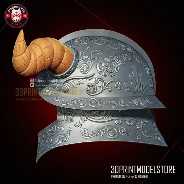 Senshi Helmet - Dungeon Meshi Cosplay - Delicious in Dungeon — Фото 4 из 9