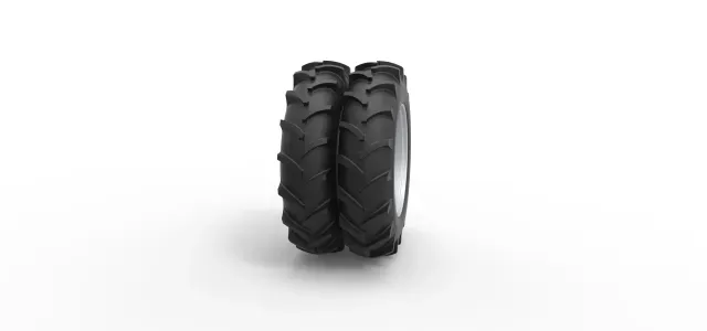 Double Wheel of Vintage Monster truck Scale 1:25 — Фото 3 из 9