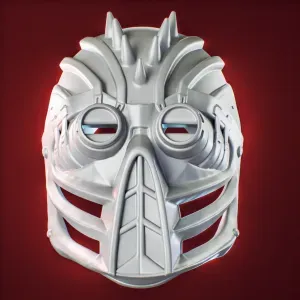 Kabal Mask from MK - Mascara de Kabal de Mortal Kombat