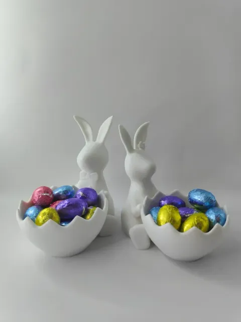 Easter Bunny Girl with Egg Basket — Фото 9 из 9