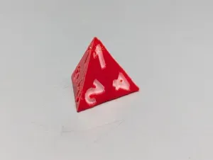 D4 Dice - Dungeons and Dragons