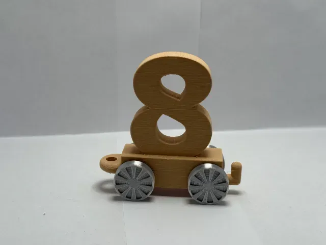 Number Train 8 Educational Toy — Image 2 of 9