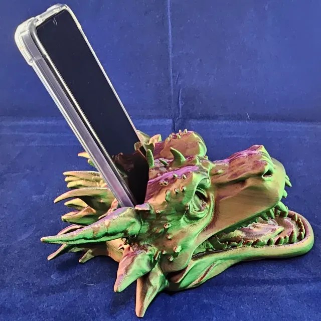 Dragon Head Phone Stand/Speaker (audio redirector) — Image 4 of 5