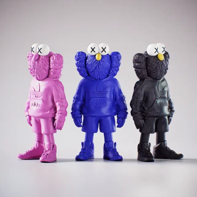 Kaws Adidas Junior "BFF Heroes" - Unique Design — Фото 2 из 9
