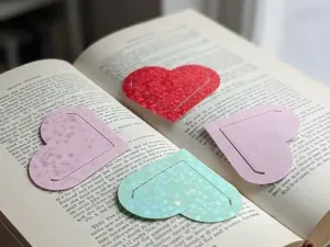 Heart Bookmark – Cute Page Holder
