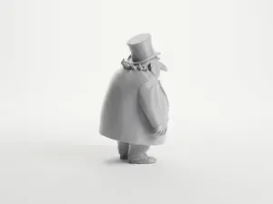Penguin Gentleman Figurine Animal Character 3D Printable