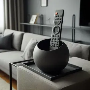 Remote Holder "The Ball" – A Futuristic Statement Piece