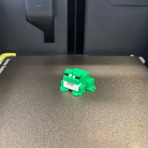 Лягушка из Minecraft