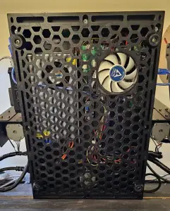 Anycubic i3 Mega s bottom plate with cooling